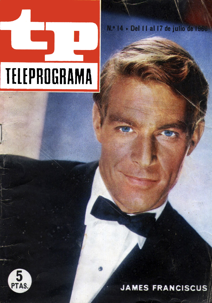 TP TELEPROGRAMA magazine side cover Issue 14 11 July 1966