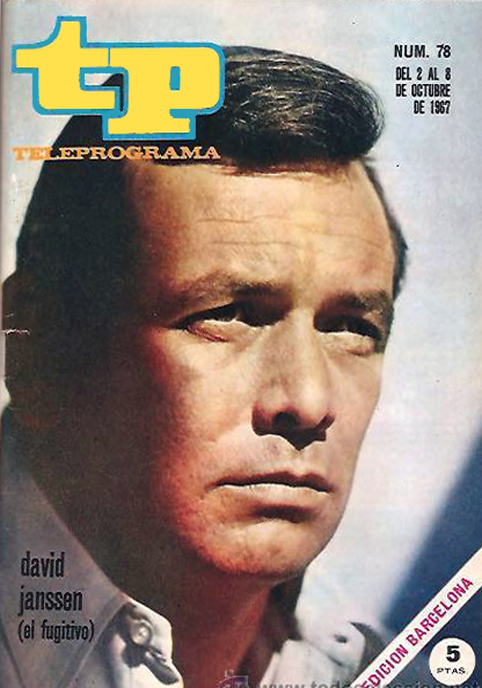 TP TELEPROGRAMA magazine side cover Issue 78 2 October 1967