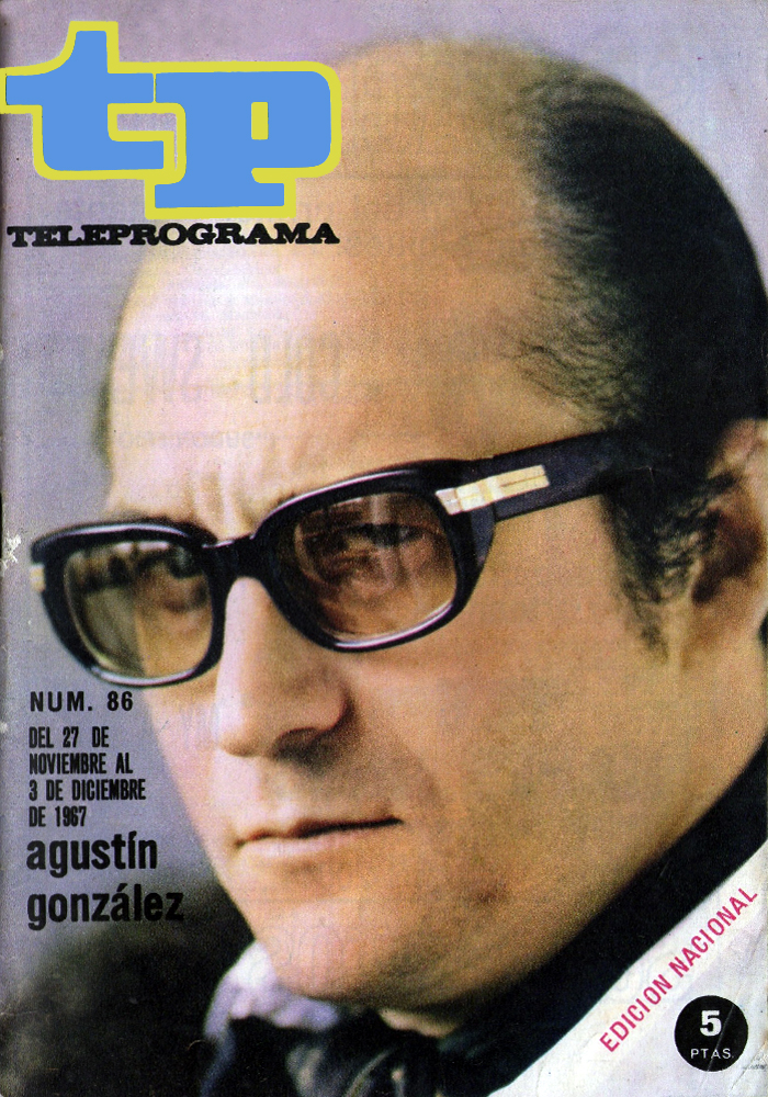 TP TELEPROGRAMA magazine side cover Issue 86 27 November 1967