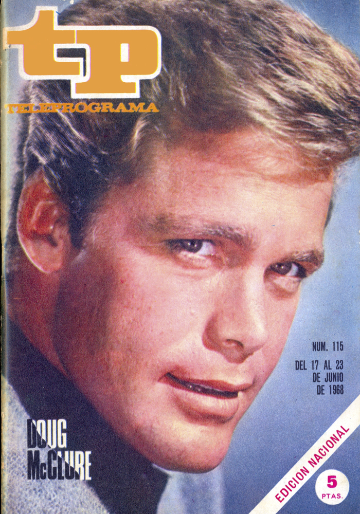 TP TELEPROGRAMA magazine side cover Issue 115 17 June 1968