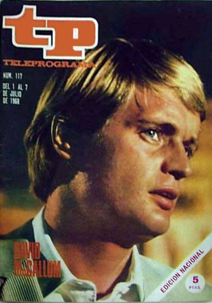 TP TELEPROGRAMA magazine side cover Issue 117 1 July 1968