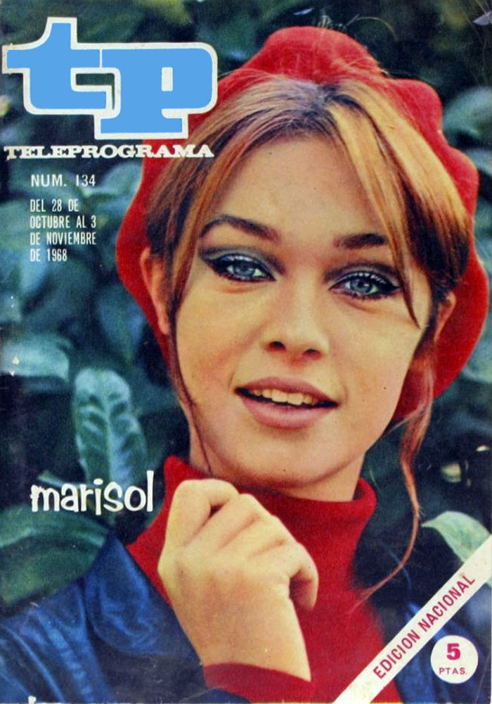 TP TELEPROGRAMA magazine side cover Issue 134 28 October 1968