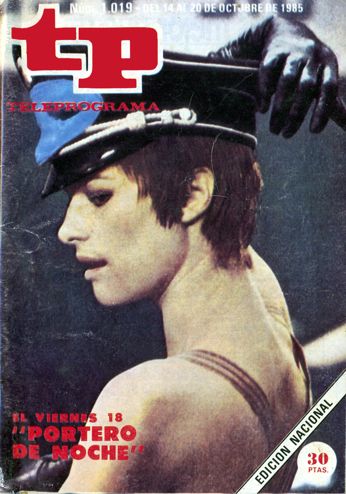 TP TELEPROGRAMA magazine side cover Issue 1019 14 October 1985