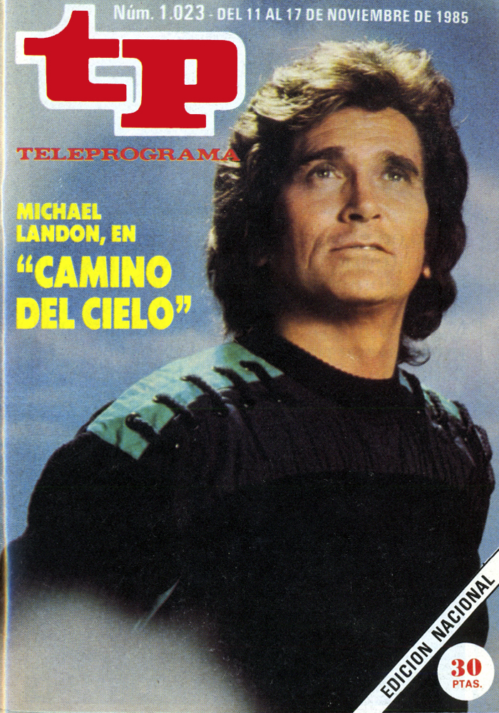 TP TELEPROGRAMA magazine side cover Issue 1023 11 November 1985