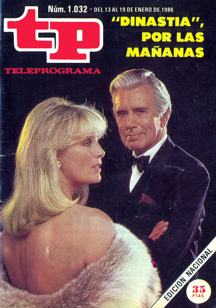 TP TELEPROGRAMA magazine side cover Issue 1032 13 January 1986