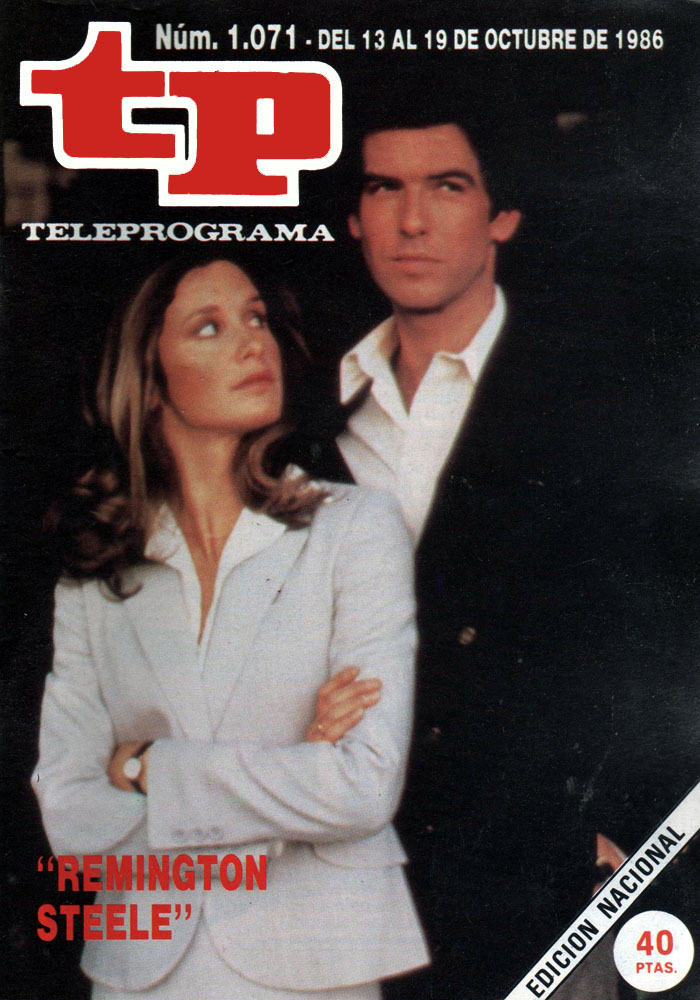 TP TELEPROGRAMA magazine side cover Issue 1071 13 October 1986