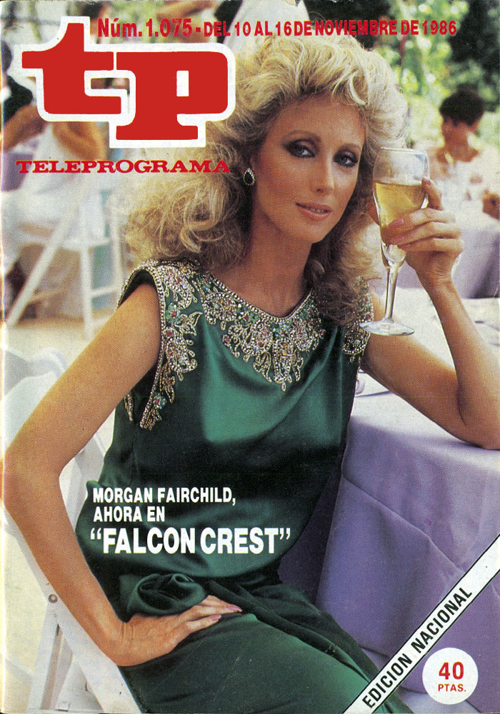 TP TELEPROGRAMA magazine side cover Issue 1075 10 November 1986