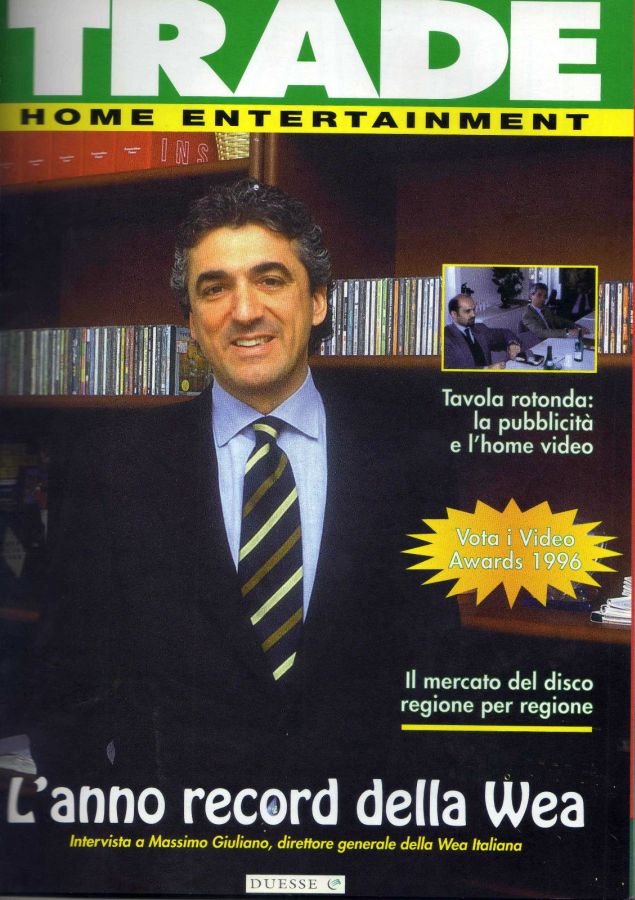 TRADE HOME ENTERTAINMENT magazine side cover March 1997