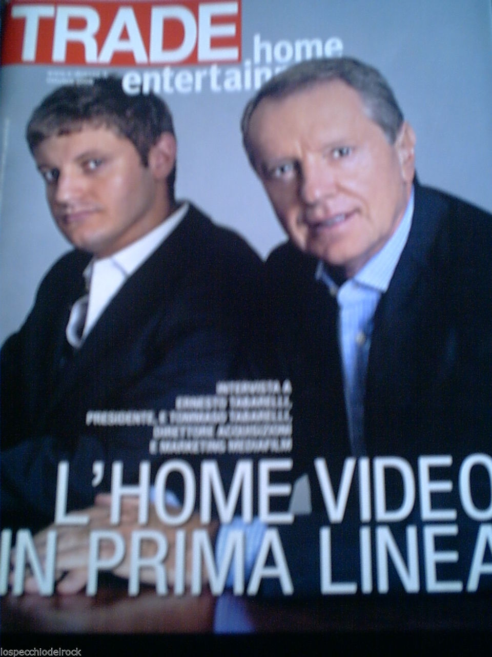 TRADE HOME ENTERTAINMENT magazine side cover October 2006