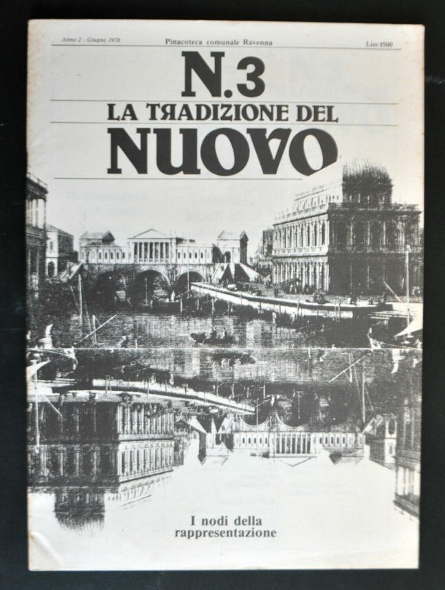 TRADIZIONE DEL NUOVO | LA magazine side cover Issue 3  June 1978