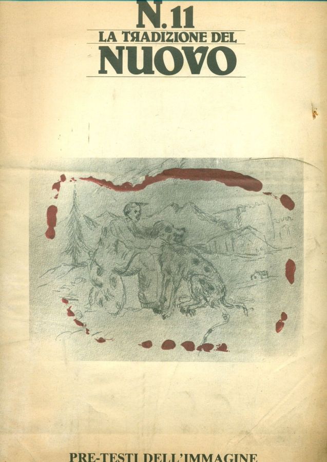 TRADIZIONE DEL NUOVO | LA magazine side cover Issue 11  March 1980