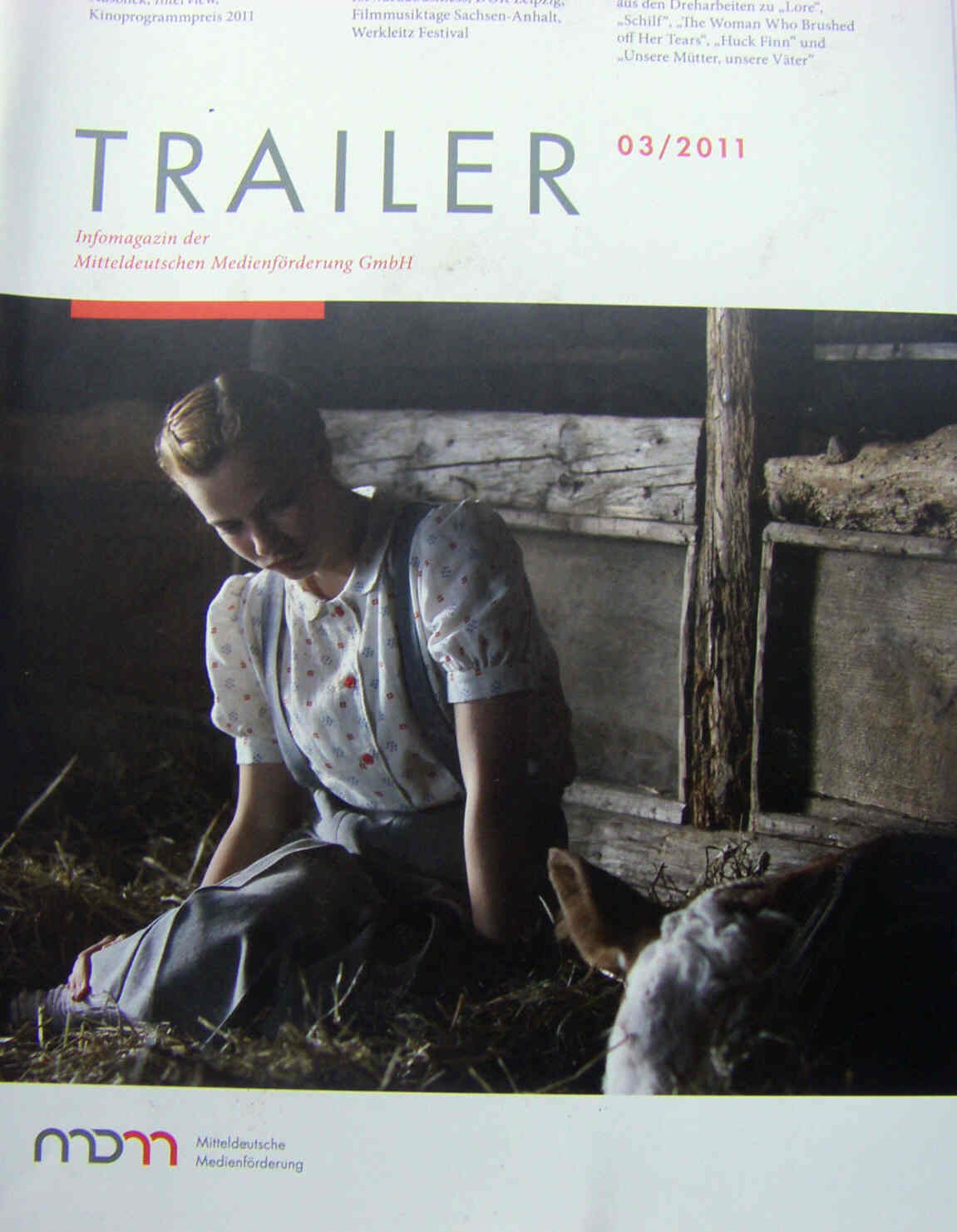 TRAILER magazine side cover Issue 3  2011