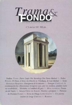 TRAMA Y FONDO magazine side cover Issue 2 June 1997