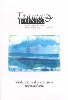 TRAMA Y FONDO magazine side cover Issue 6 June 1999