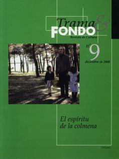 TRAMA Y FONDO magazine side cover Issue 9 December 2000