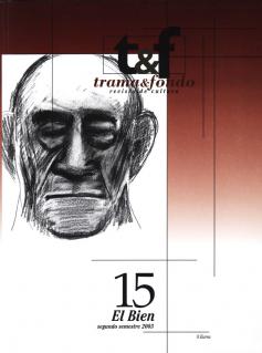 TRAMA Y FONDO magazine side cover Issue 15 December 2003