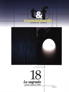 TRAMA Y FONDO magazine side cover Issue 18 June 2005