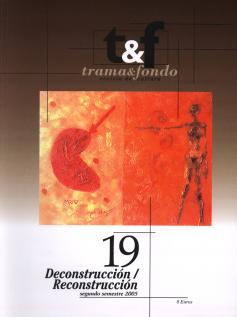 TRAMA Y FONDO magazine side cover Issue 19 December 2005