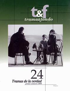 TRAMA Y FONDO magazine side cover Issue 24 June 2008