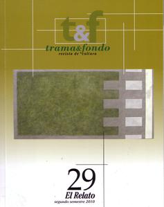 TRAMA Y FONDO magazine side cover Issue 29 December 2010