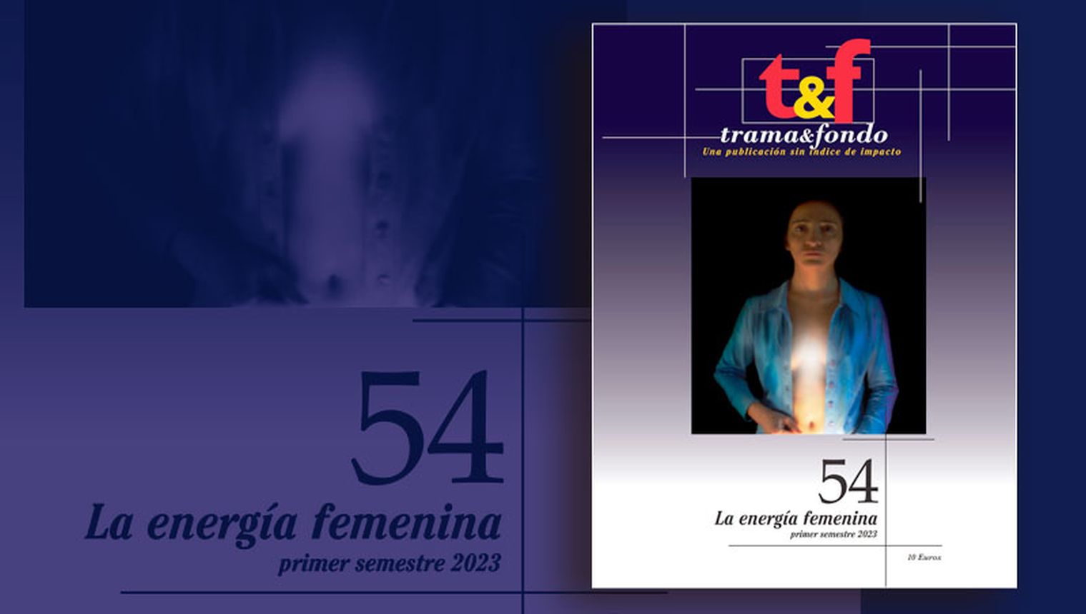 TRAMA Y FONDO magazine side cover Issue 54   2023