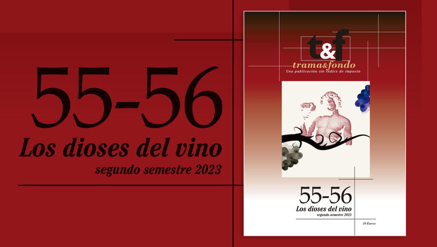 TRAMA Y FONDO magazine side cover Issue 55-6   2023