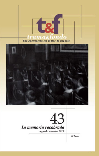 TRAMA Y FONDO magazine side cover Issue 43   2017