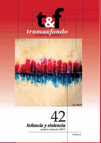 TRAMA Y FONDO magazine side cover Issue 42 July 2017