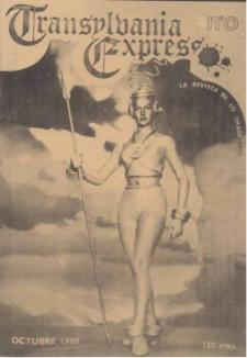 TRANSYLVANIA EXPRESS magazine side cover October 1980