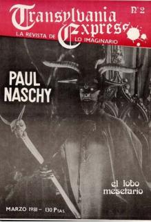 TRANSYLVANIA EXPRESS magazine side cover Issue 2 March 1981