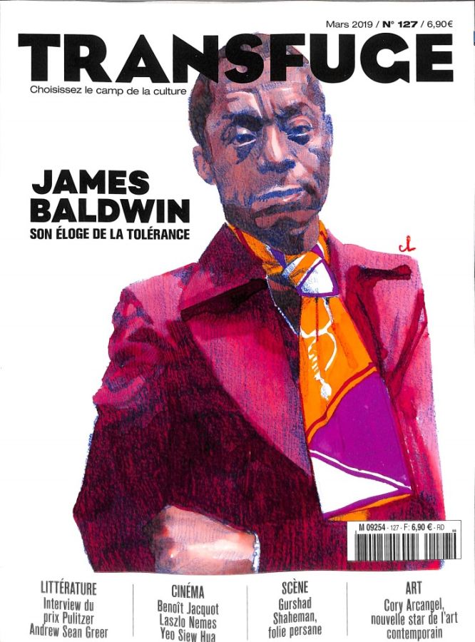 TRANSFUGE magazine side cover Issue 127  March 2019