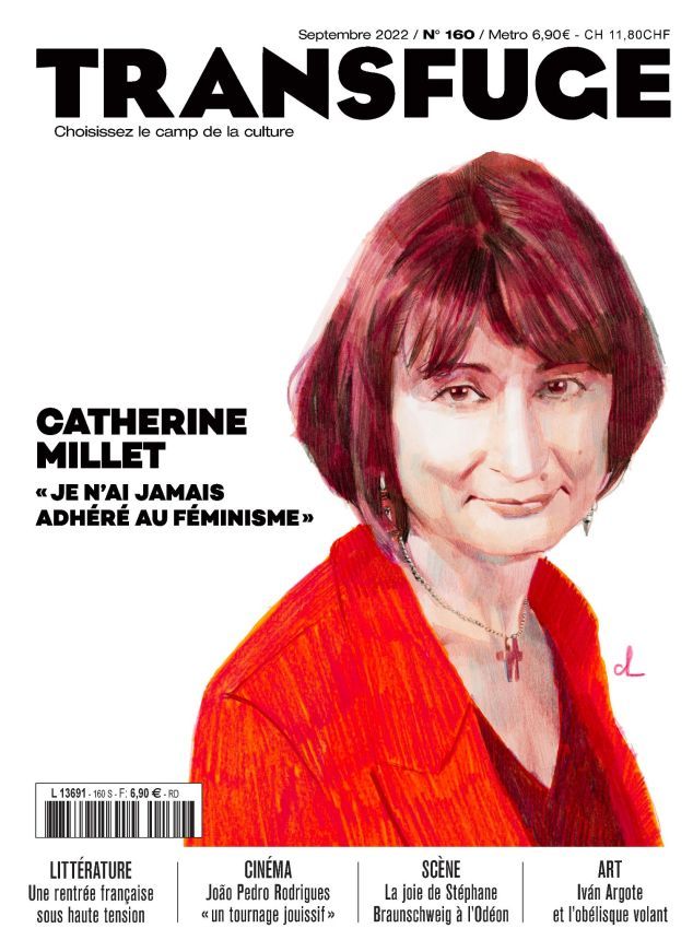 TRANSFUGE magazine side cover Issue 160  September 2022