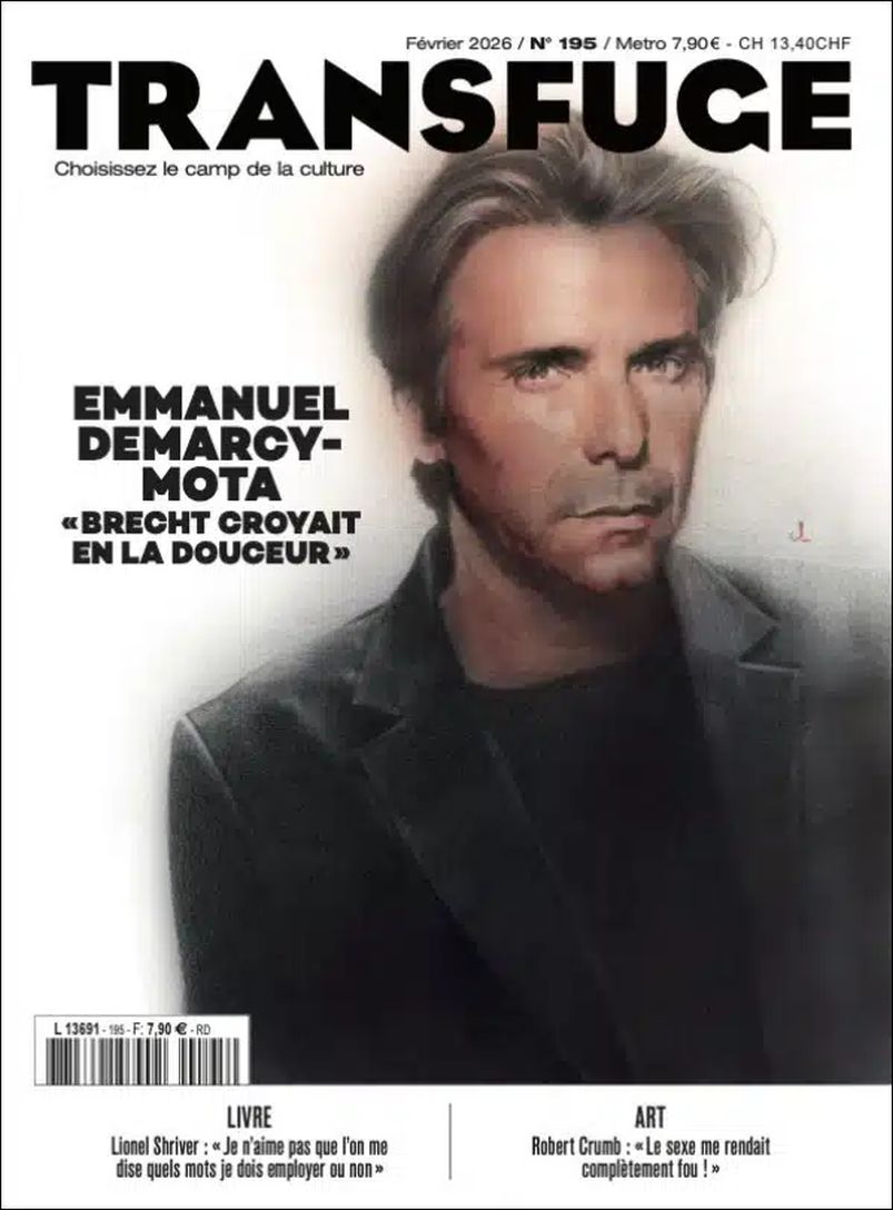 TRANSFUGE magazine side cover Issue 195  February 2026
