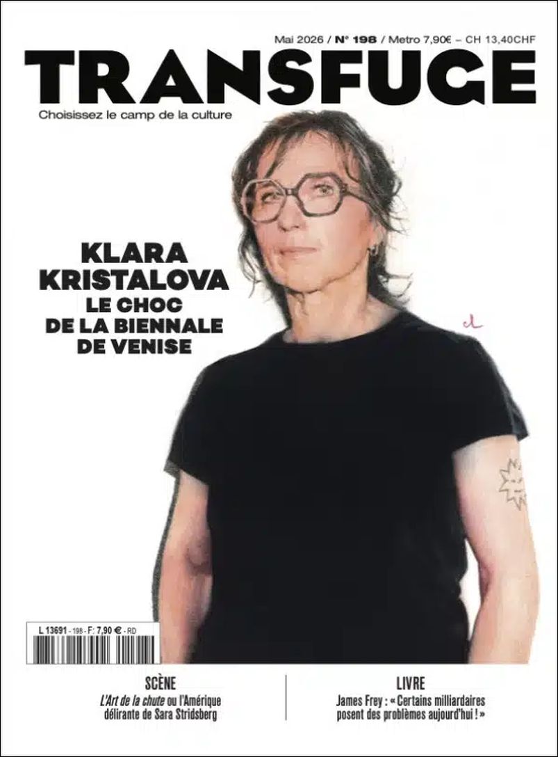 TRANSFUGE magazine side cover Issue 198  May 2026