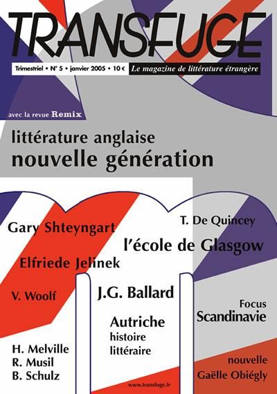TRANSFUGE magazine side cover Issue 5 January 2005