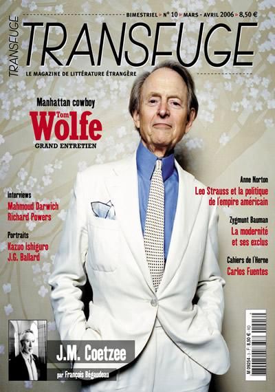 TRANSFUGE magazine side cover Issue 10 March 2006