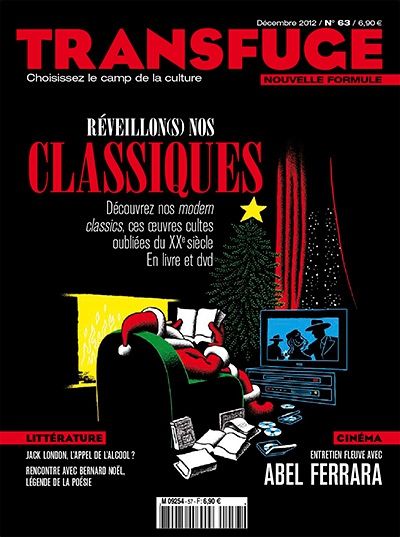 TRANSFUGE magazine side cover Issue 63 December 2012