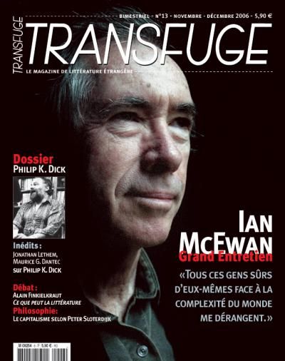 TRANSFUGE magazine side cover Issue 13 November 2006