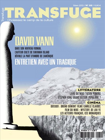 TRANSFUGE magazine side cover Issue 66 March 2013