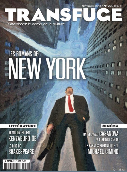 TRANSFUGE magazine side cover Issue 72 November 2013