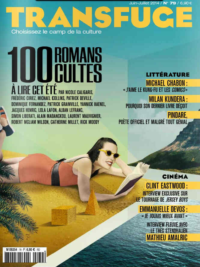 TRANSFUGE magazine side cover Issue 79 June/July 2014