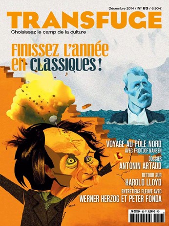TRANSFUGE magazine side cover Issue 83 December 2014