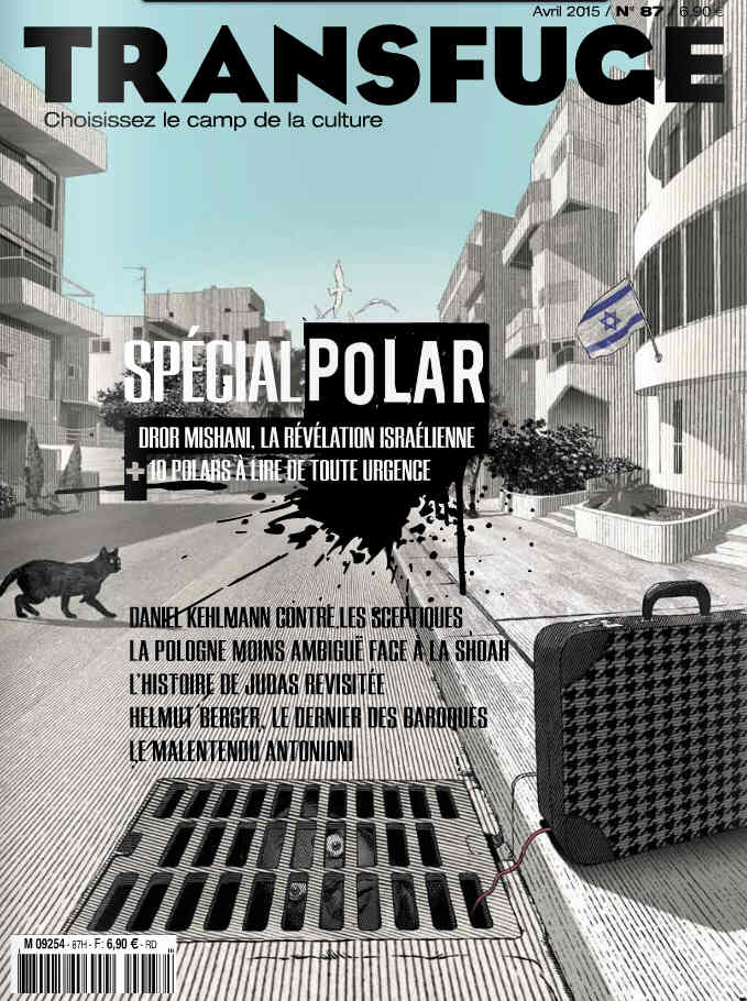 TRANSFUGE magazine side cover Issue 87 April 2015