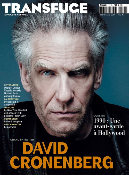 TRANSFUGE magazine side cover Issue 18 November 2007