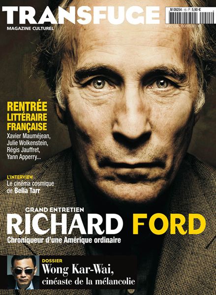 TRANSFUGE magazine side cover Issue 22 September 2008