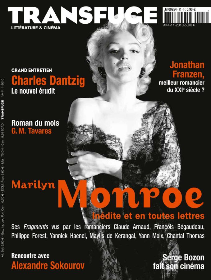 TRANSFUGE magazine side cover Issue 44 November 2010
