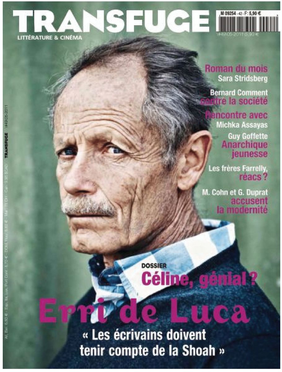 TRANSFUGE magazine side cover Issue 49  2011