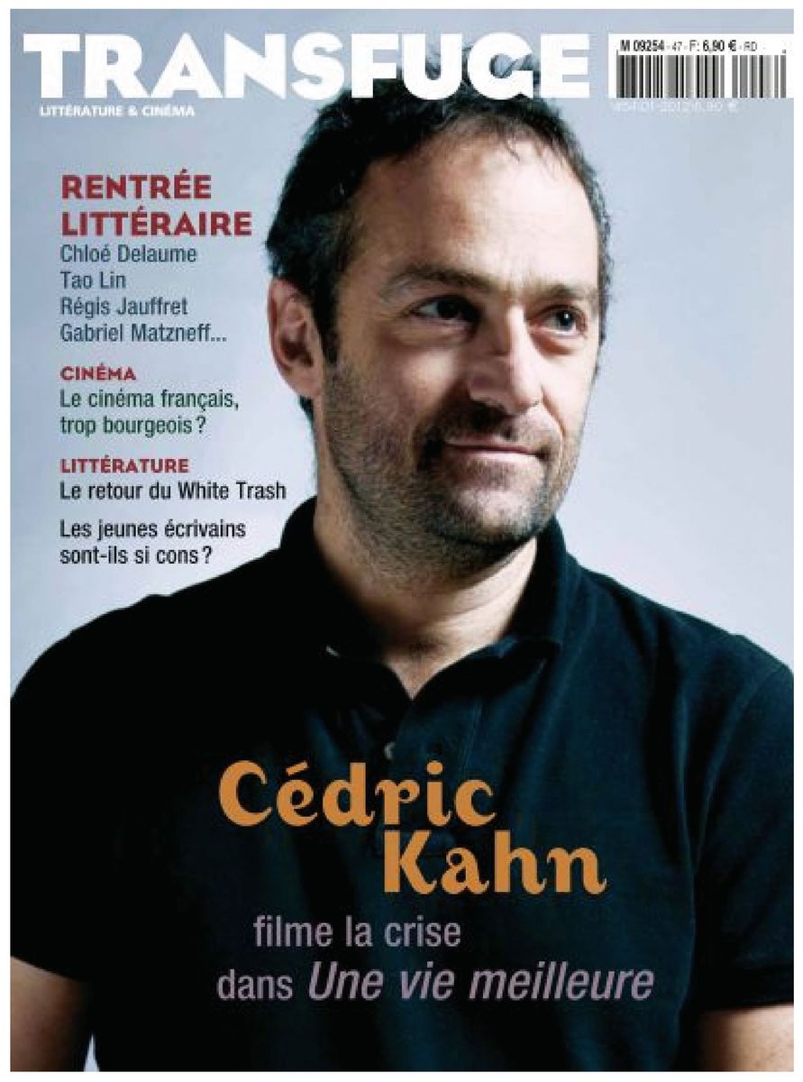 TRANSFUGE magazine side cover Issue 54 December 2011