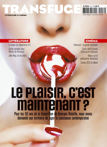 TRANSFUGE magazine side cover Issue 59 June 2012