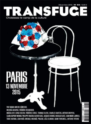 TRANSFUGE magazine side cover Issue 93 December 2015